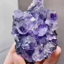 Natural Purple Tanzanite Fluorite comes from Fujian,China 50*35*75MM - image 4