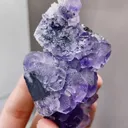 Natural Purple Tanzanite Fluorite comes from Fujian,China 50*35*75MM - image 6