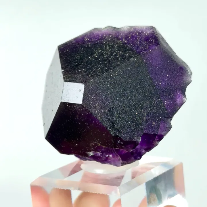 Natural Purple Tanzanite Fluorite, Mineral Specimen:Fujian,China (55*50*40MM) image