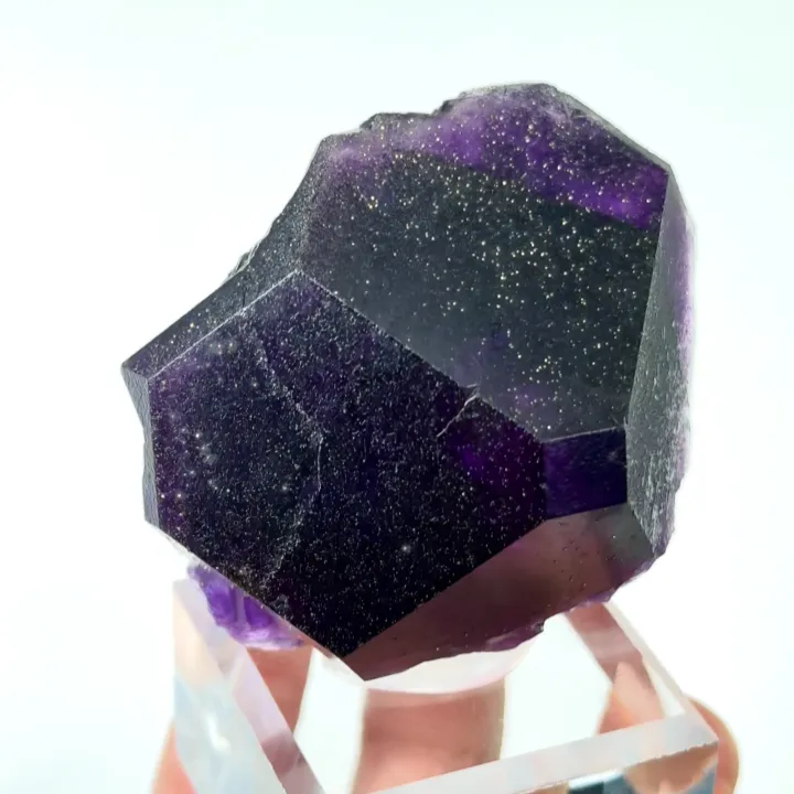Natural Purple Tanzanite Fluorite, Mineral Specimen:Fujian,China (55*50*40MM) - image 3