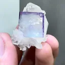 Natural Purple Transparent Cubic Fluorite and Quartz Coexist comes from Yaogangxian,Hunan 35*25*20MM - image 2