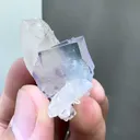 Natural Purple Transparent Cubic Fluorite and Quartz Coexist comes from Yaogangxian,Hunan 35*25*20MM - image 3