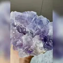 Natural Purple Transparent Fluorite comes from Fujian,China 130*110*75MM - image 1