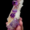 Natural Purple Transparent Fluorite Mineral Specimen,High Quality Specimen,NORTHWEST CHINA(100*60*30mm) - image 2