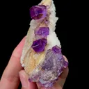 Natural Purple Transparent Fluorite Mineral Specimen,High Quality Specimen,NORTHWEST CHINA(100*60*30mm) - image 3