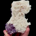 Natural Purple Transparent Fluorite Mineral Specimen,High Quality Specimen,NORTHWEST CHINA(100*60*30mm) - image 4