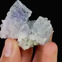 Natural Purple Transparent Fluorite, Mineral Specimen:Xianghualing,Hunan (45*35*30MM) - image 3