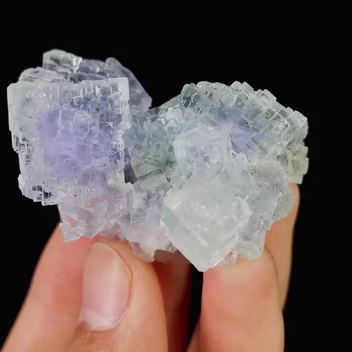 Natural Purple Transparent Fluorite, Mineral Specimen:Xianghualing,Hunan (45*35*30MM) - image 4
