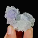 Natural Purple Transparent Fluorite, Mineral Specimen:Xianghualing,Hunan (45*35*30MM) - image 1