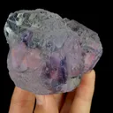 Natural Purple Transparent Fluorite, Mineral Specimen:Xianghualing,Hunan (70*50*50MM) - image 3