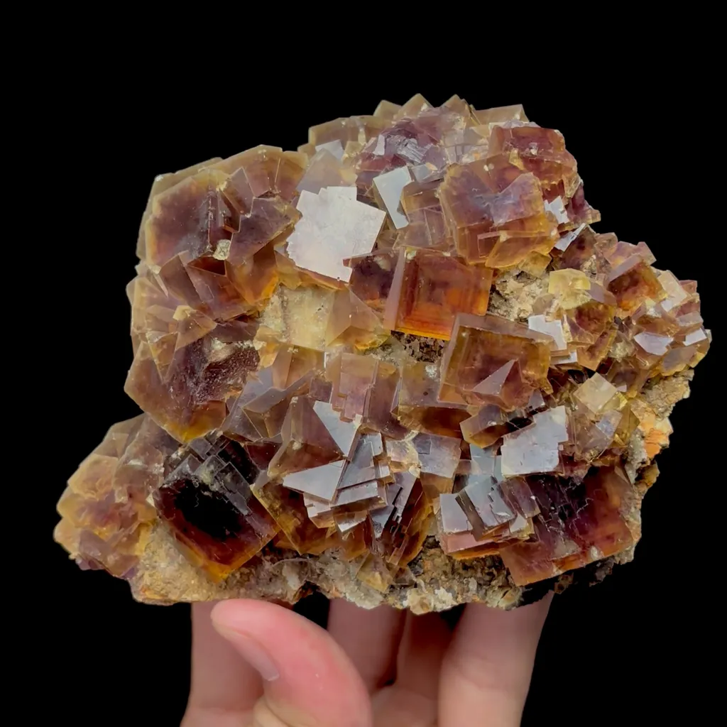 Natural Purple Window Fluorite Mineral Specimen,High Quality Specimen,ANHUI,CHINA(120*90*55mm) - image 5