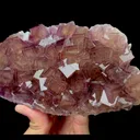Natural Purple Window Fluorite Mineral Specimen,High Quality Specimen,YAO GANG XIAN,HUNAN,CHINA(180*87*52mm) - image 3
