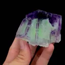 Natural Purple Window Fluorite Mineral Specimen,High Quality Specimen,ZHEJIANG,CHINA(58*47*55mm) - image 2
