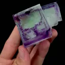 Natural Purple Window Fluorite Mineral Specimen,High Quality Specimen,ZHEJIANG,CHINA(58*47*55mm) - image 3