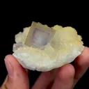 Natural Purple Window Fluorite,Cube Mineral Specimen:SICHUAN,China (60*35*55mm) - image 4
