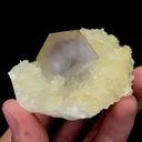 Natural Purple Window Fluorite,Cube Mineral Specimen:SICHUAN,China (60*35*55mm) - image 6