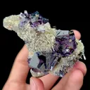 Natural Purple Window Fluorite,Mineral Specimen,High Quality Specimen:NEIMENG,China (86*62*50mm) - image 4
