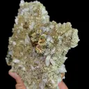 Natural Pyrite and Calcite, Mineral Specimen:Daye,Hubei (125*90*40MM) - image 2