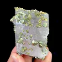 Natural Pyrite and Calcite, Mineral Specimen:Hebei,China (45*60*25MM) - image 1