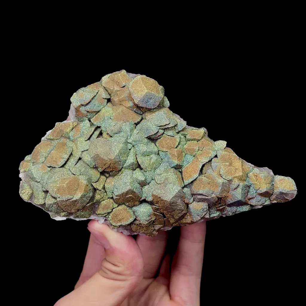 Natural Pyrite and Calcite Mineral Specimen,High Quality Specimen,DAYE,HUBEI,CHINA(135*80*40mm) - image 4