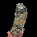 Natural Pyrite and Calcite Mineral Specimen,High Quality Specimen:DAYE,HUBEI,CHINA(137*53*70mm) - image 3