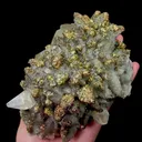 Natural Pyrite and Calcite Mineral Specimen,High Quality Specimen,DAYE,HUBEI,CHINA(160*92*100mm) - image 4