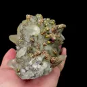 Natural Pyrite and Calcite Mineral Specimen,High Quality Specimen,DAYE,HUBEI,CHINA(160*92*100mm) - image 3
