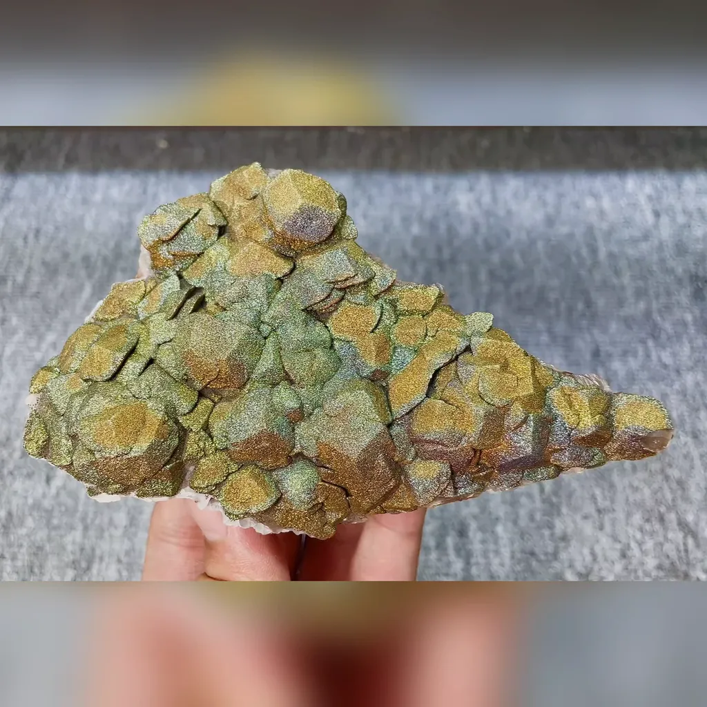Natural Pyrite and Calcite Symbiosis comes from Daye,Hubei 135*80*40MM image