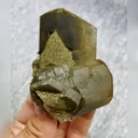 Natural Pyrite and Calcite Symbiosis comes from Fujian,China 60*75*35MM - image 1