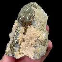 Natural Pyrite and Dolomite Quartz, Mineral Specimen:Daye,Hubei (90*50*80MM) - image 2
