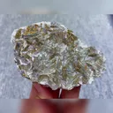 Natural Pyrite and Flaky Calcite Symbiosis comes from Fujian,China 115*75*35MM - image 3