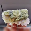 Natural Pyrite and Purple Fluorite Symbiosis comes from Daye, Hubei 85*45*45MM - image 4