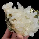 Natural Pyrite and Quartz Cluster, Mineral Specimen:XXXX (110*90*60MM) - image 3