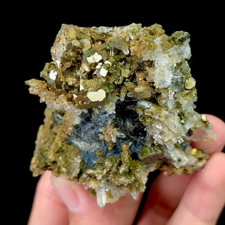 Natural Pyrite and Sphalerite Mineral Specimen,High Quality Specimen:YAOGANGXIAN HUYAN,China (56*60*30mm) - image 3