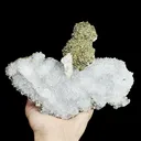 Natural Pyrite Quartz and Calcite Mineral Specimen,High Quality Specimen,LONGYAN,FUJIAN,CHINA(200*155*51mm) - image 1