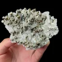 Natural Pyrite Quartz Cluster and Calcite Mineral Specimen,High Quality Specimen,FUJIAN,CHINA(95*70*25mm) - image 1