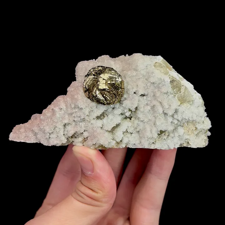 Natural Pyrite Sphere, Mineral specimen:Daye,Hubei (105*35*50MM) image