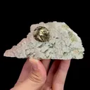 Natural Pyrite Sphere, Mineral specimen:Daye,Hubei (105*35*50MM) - image 1