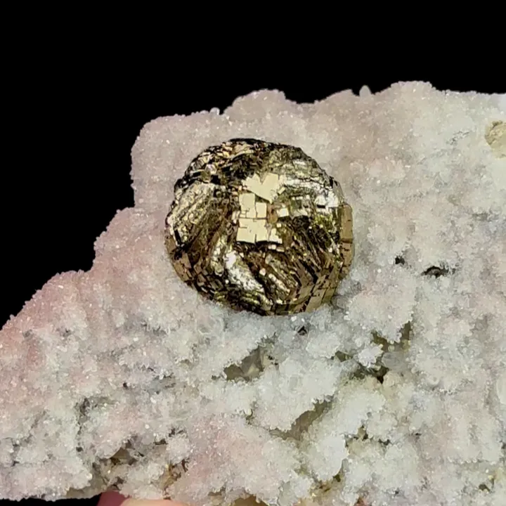 Natural Pyrite Sphere, Mineral specimen:Daye,Hubei (105*35*50MM) - image 2