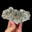 Natural Pyrite,Calcite and Crystal,Cluster Mineral Specimen:FUJIAN (135*45*25mm) - image 1