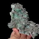 Natural Pyrolusite and Green Fluorite Mineral Specimen,High Quality Specimen,YAO GANG XIAN,HUNAN,CHINA(145*95*60mm) - image 8