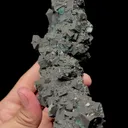 Natural Pyrolusite and Green Fluorite Mineral Specimen,High Quality Specimen,YAO GANG XIAN,HUNAN,CHINA(145*95*60mm) - image 4