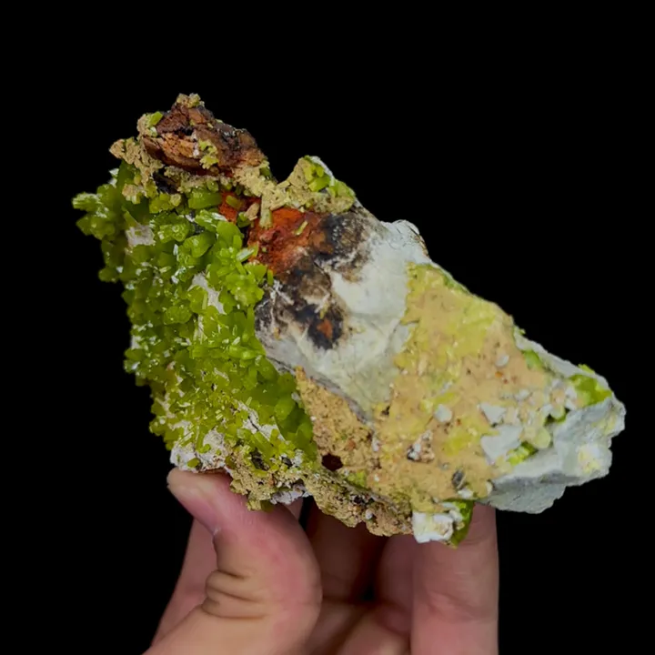 Natural Pyromorphite Mineral Specimen,High Quality Specimen:GUILING,CHINA(119*70*47mm) - image 3