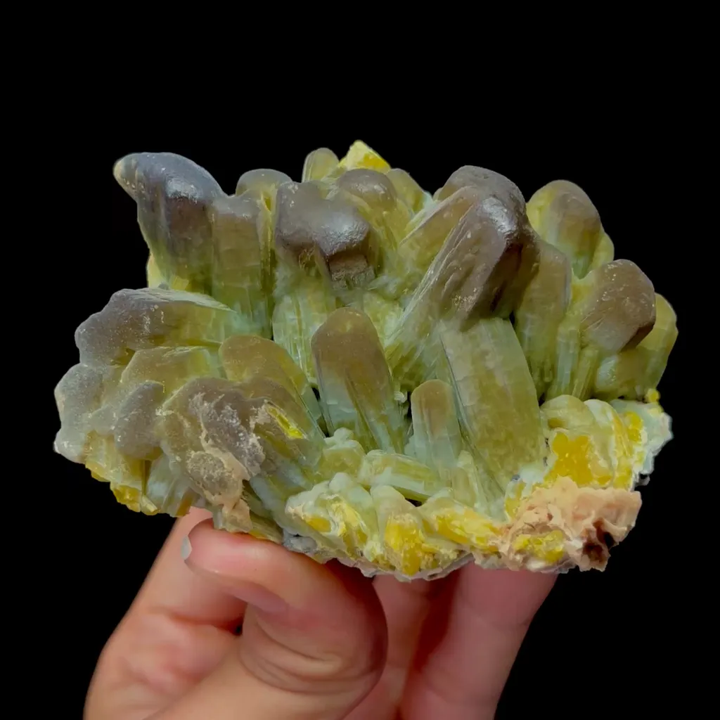 Natural Pyromorphite Mineral Specimen,High Quality Specimen,GUILIN,GUANGXI,CHINA(90*70*50mm) image