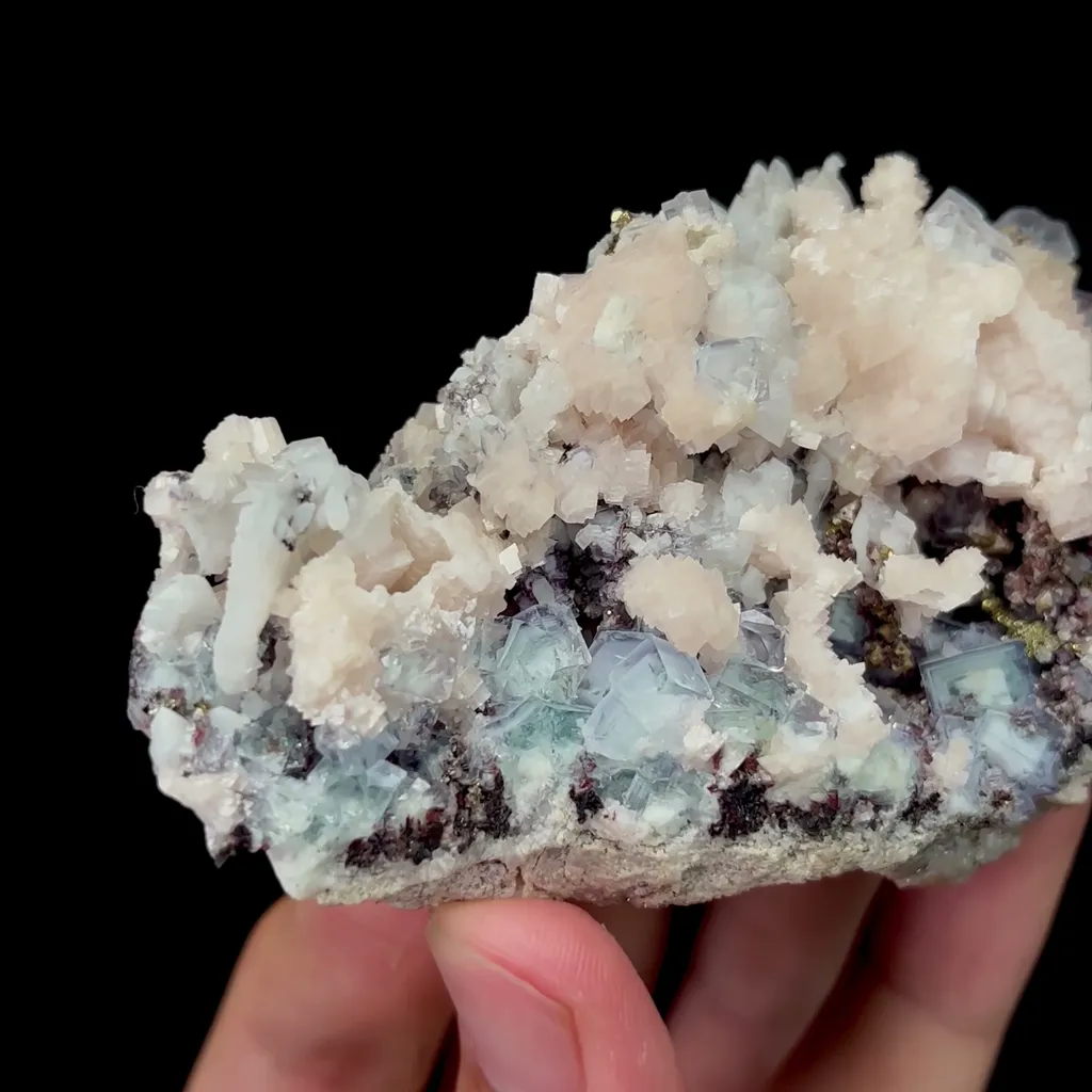 Natural Qinghua Porcelain Fluorite Mineral Specimen,High Quality Specimen,YAO GANG XIAN,HUNAN,CHINA(90*60*29mm) - image 2