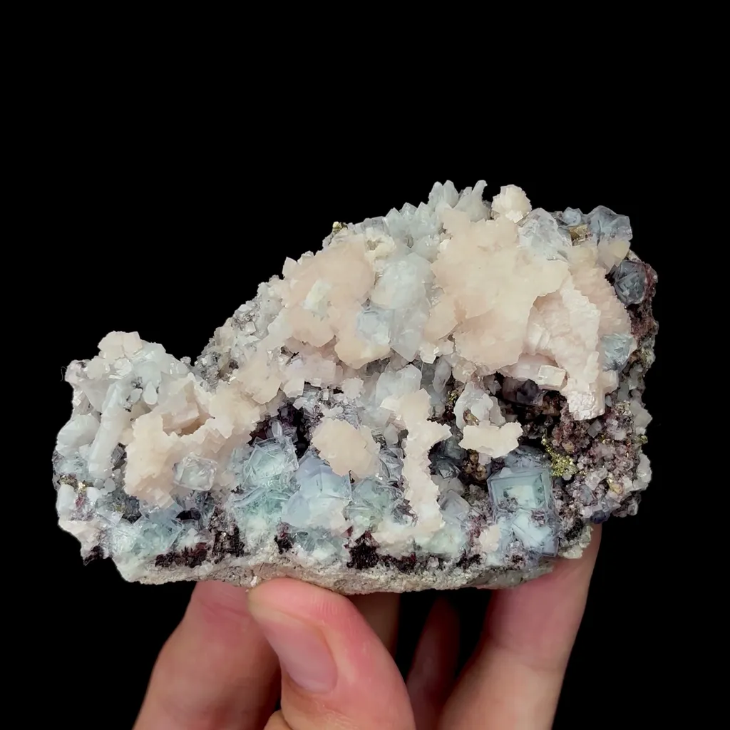 Natural Qinghua Porcelain Fluorite Mineral Specimen,High Quality Specimen,YAO GANG XIAN,HUNAN,CHINA(90*60*29mm) - image 4