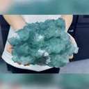 Natural QR Code Fluorite comes from Fujian,China 240*150*120MM - image 1