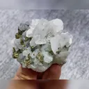 Natural Quartz and Calcite and Pyrite Symbiosis comes from Fujian,China 80*55*40MM - image 2