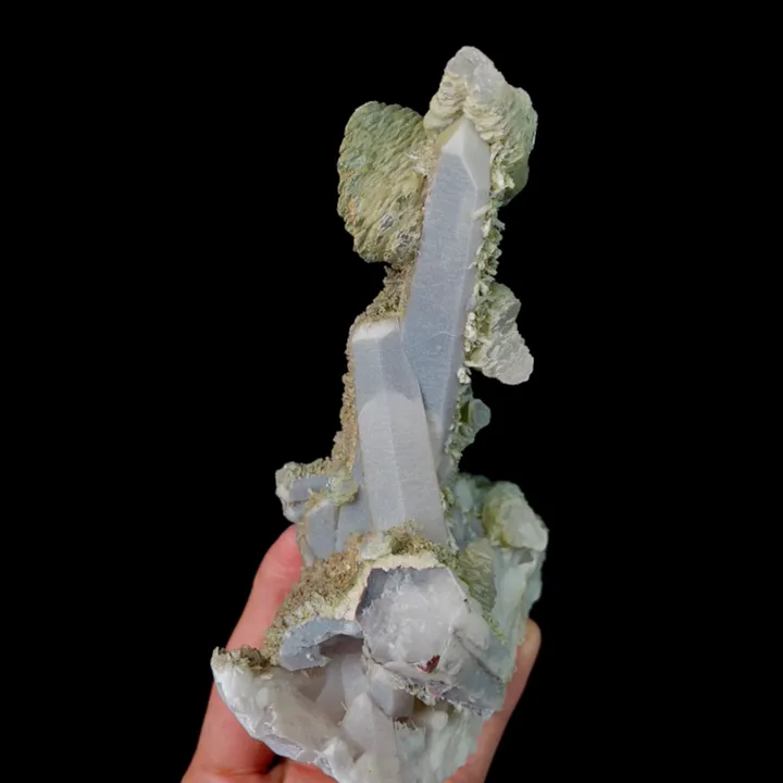 Natural Quartz and Calcite, Mineral Specimen: Inner Mongolia （110*70*130MM） - image 3