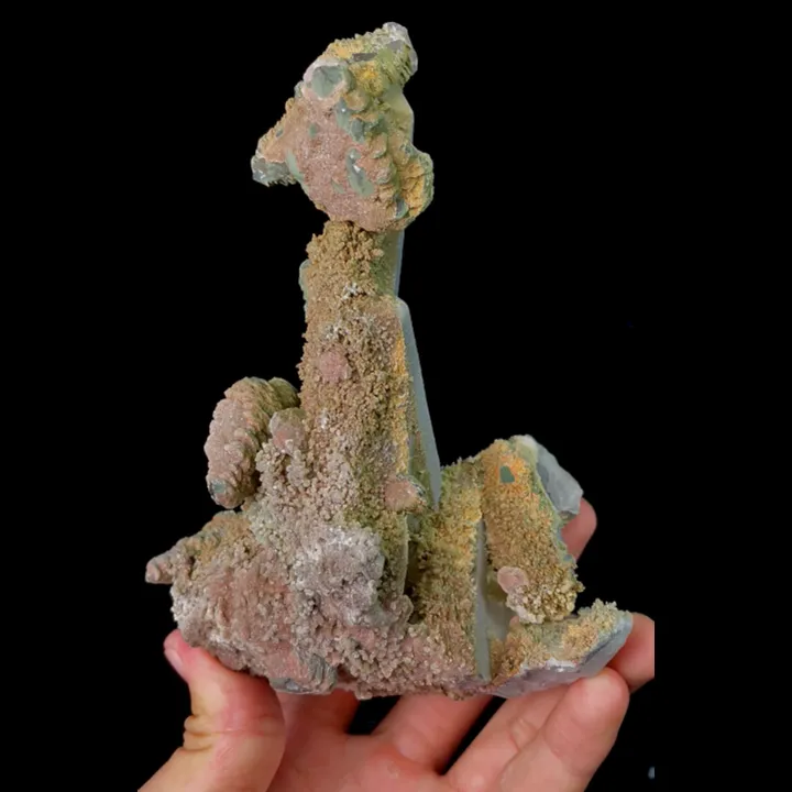 Natural Quartz and Calcite, Mineral Specimen: Inner Mongolia （110*70*130MM） - image 5